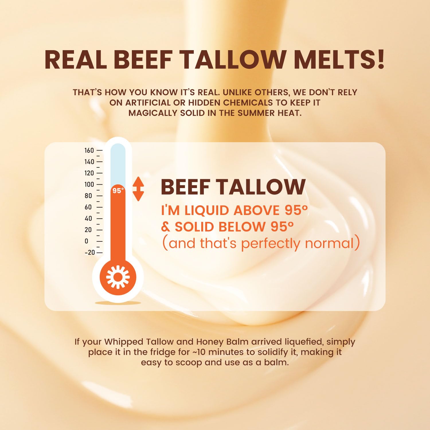 Jardient Beef Tallow Honey Balm eco packaging emphasizes sustainable skincare choice.