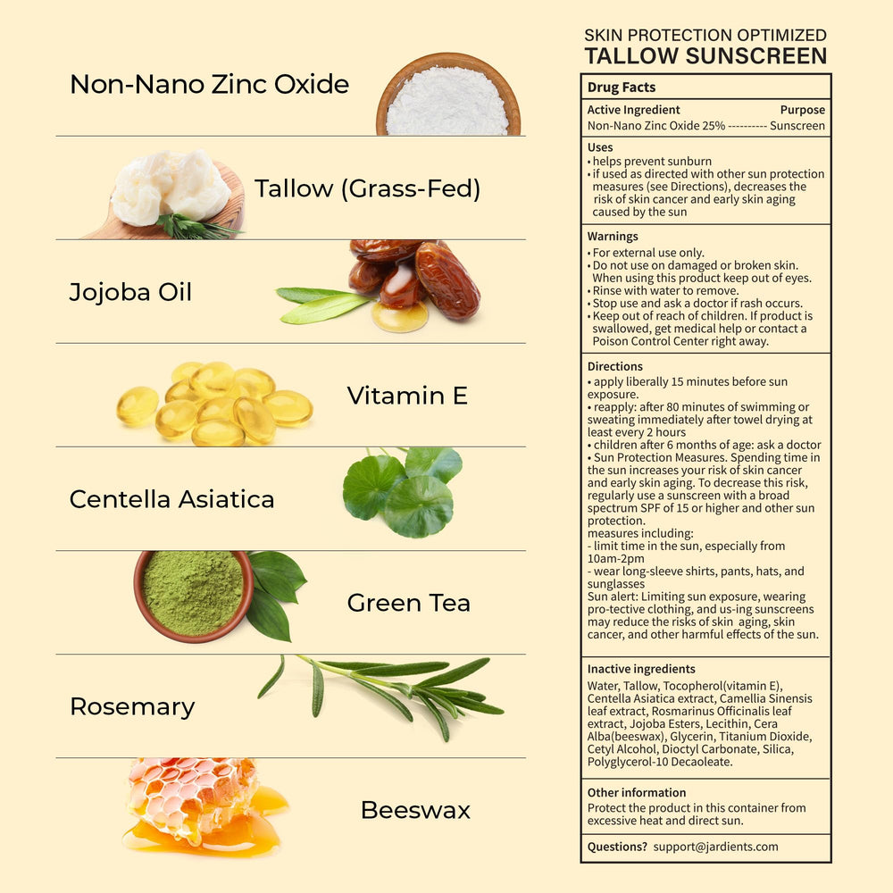 Jardient sunscreen used during outdoor activity like hiking or running