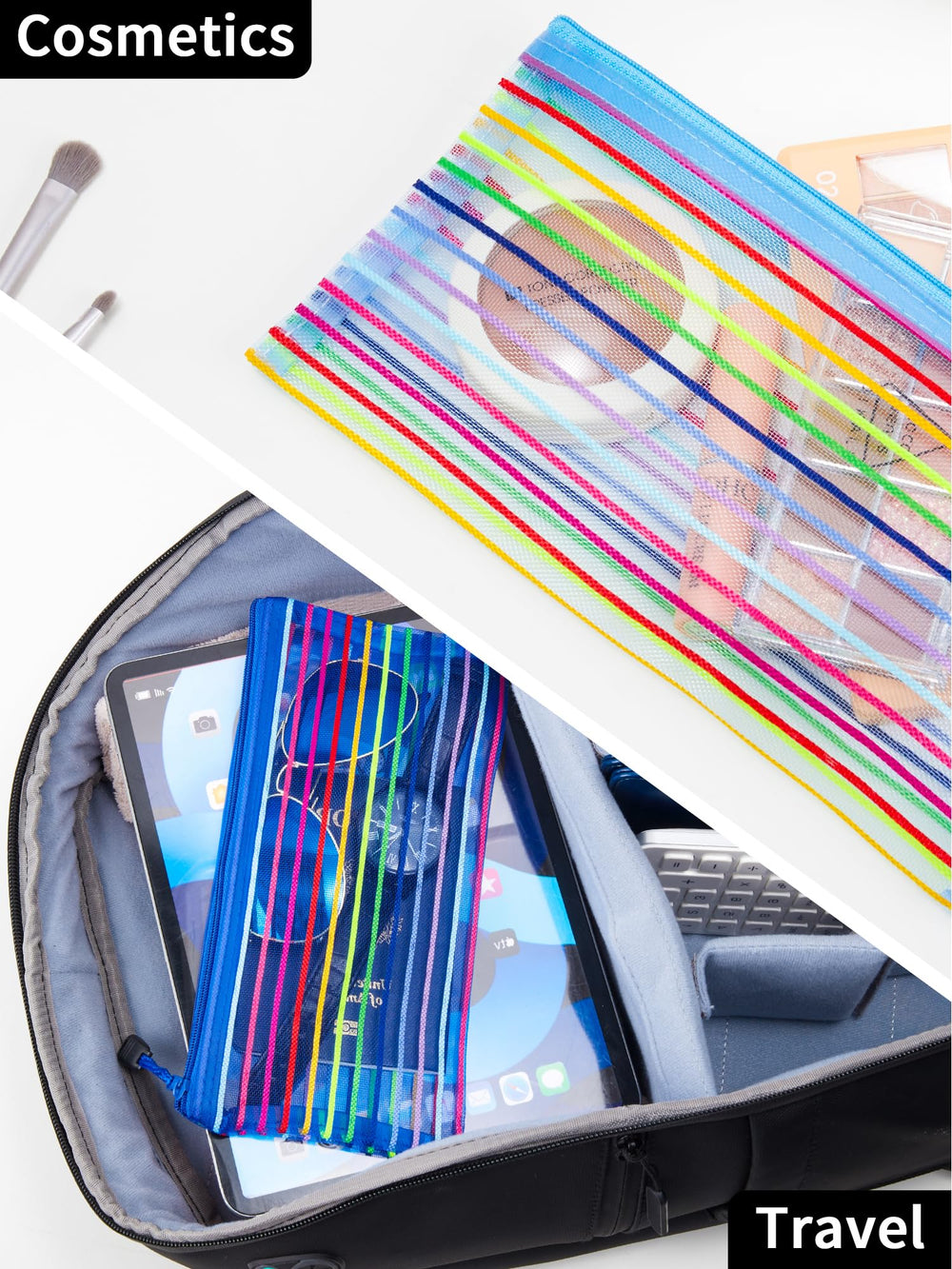JARLINK translucent mesh lets you identify contents without opening