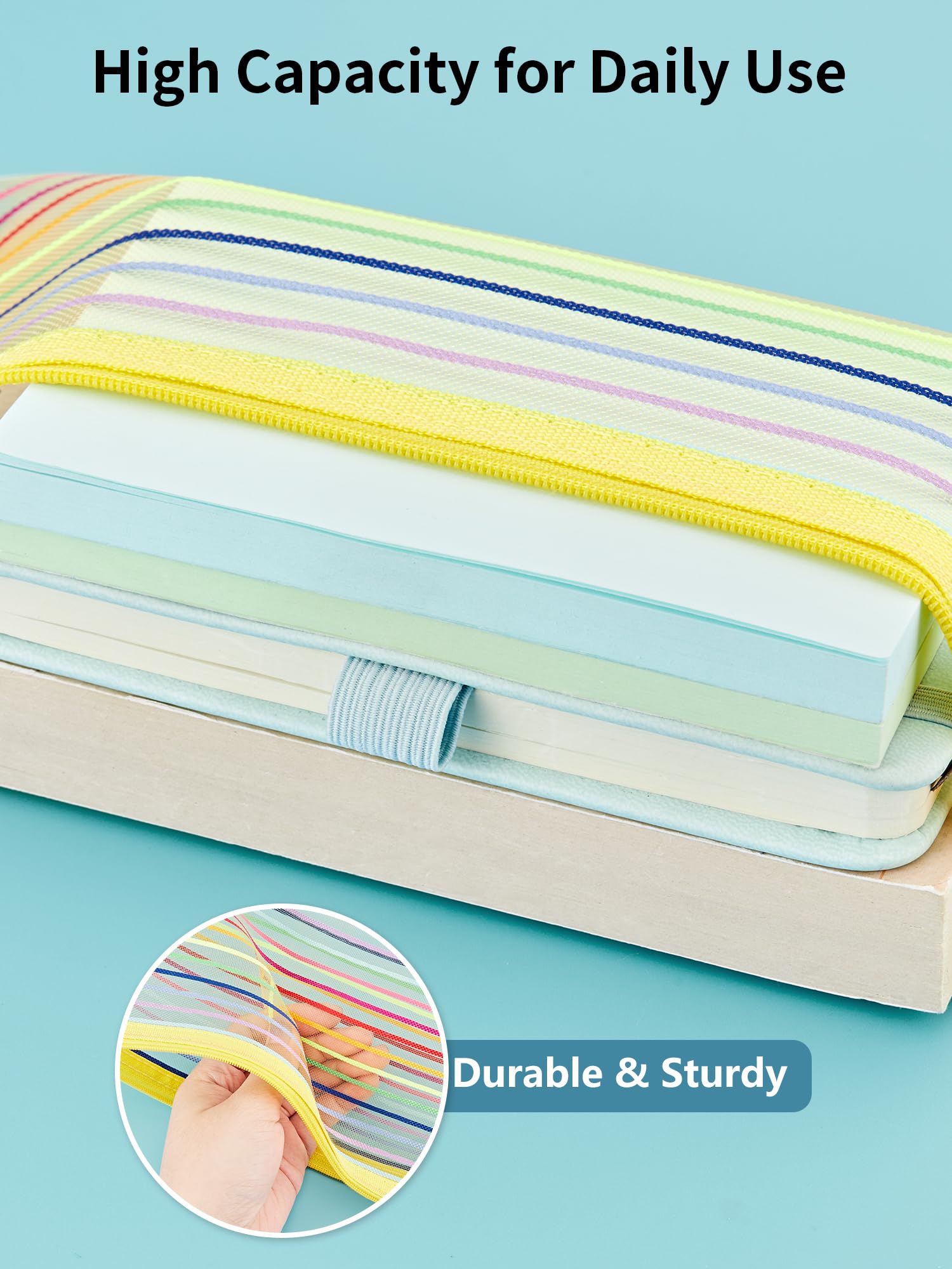 JARLINK transparent mesh design lets you identify contents at a glance.