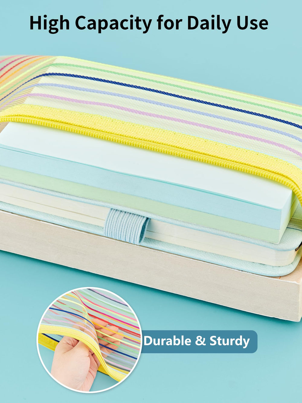 JARLINK transparent mesh design lets you identify contents at a glance.