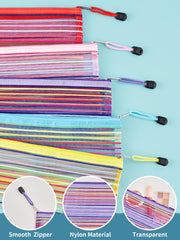 JARLINK multipurpose storage bags keep receipts, bills, and cosmetics tidy.