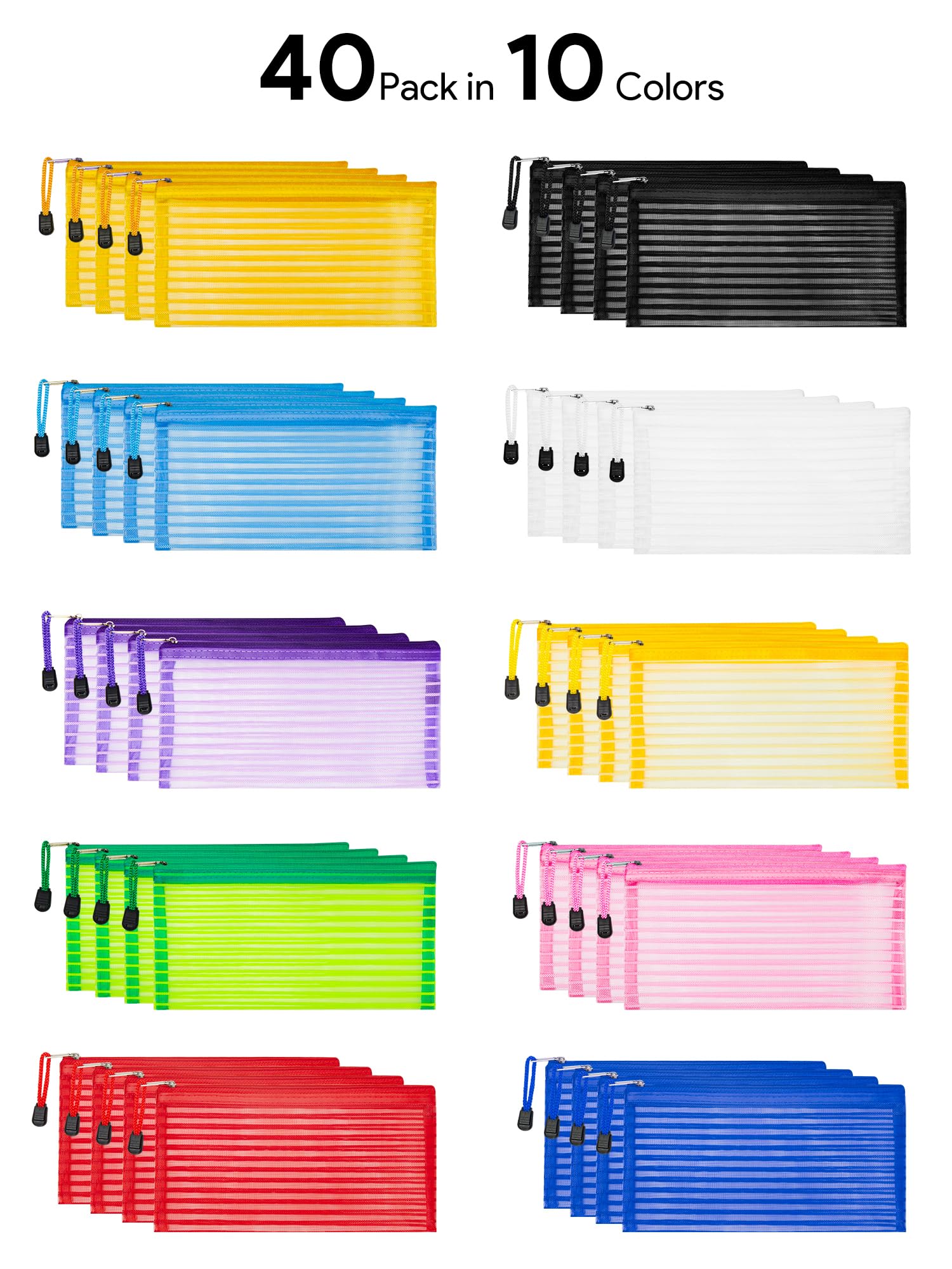 JARLINK pencil pouch in use for everyday organization.