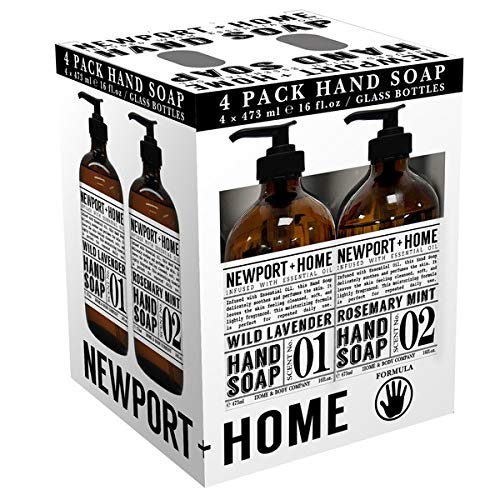 JAROFUREL Newport hand soap wild lavender—refreshing fragrance for revitalizing hands.