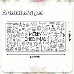 JarThenaAMCS snowman stamping plate for playful seasonal manicure
