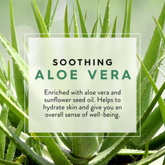 JASON Aloe Vera Shower Gel label highlights paraben-free and cruelty-free credentials