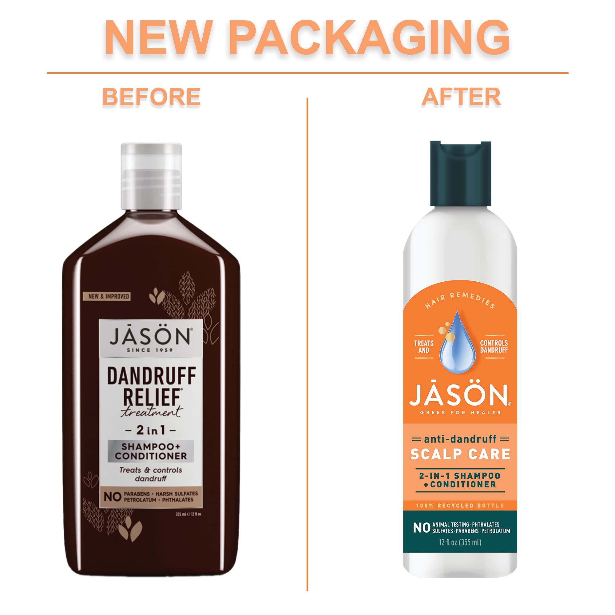 Jason Dandruff Relief closeup scalp-care image promotes itch relief and healthier scalp feel