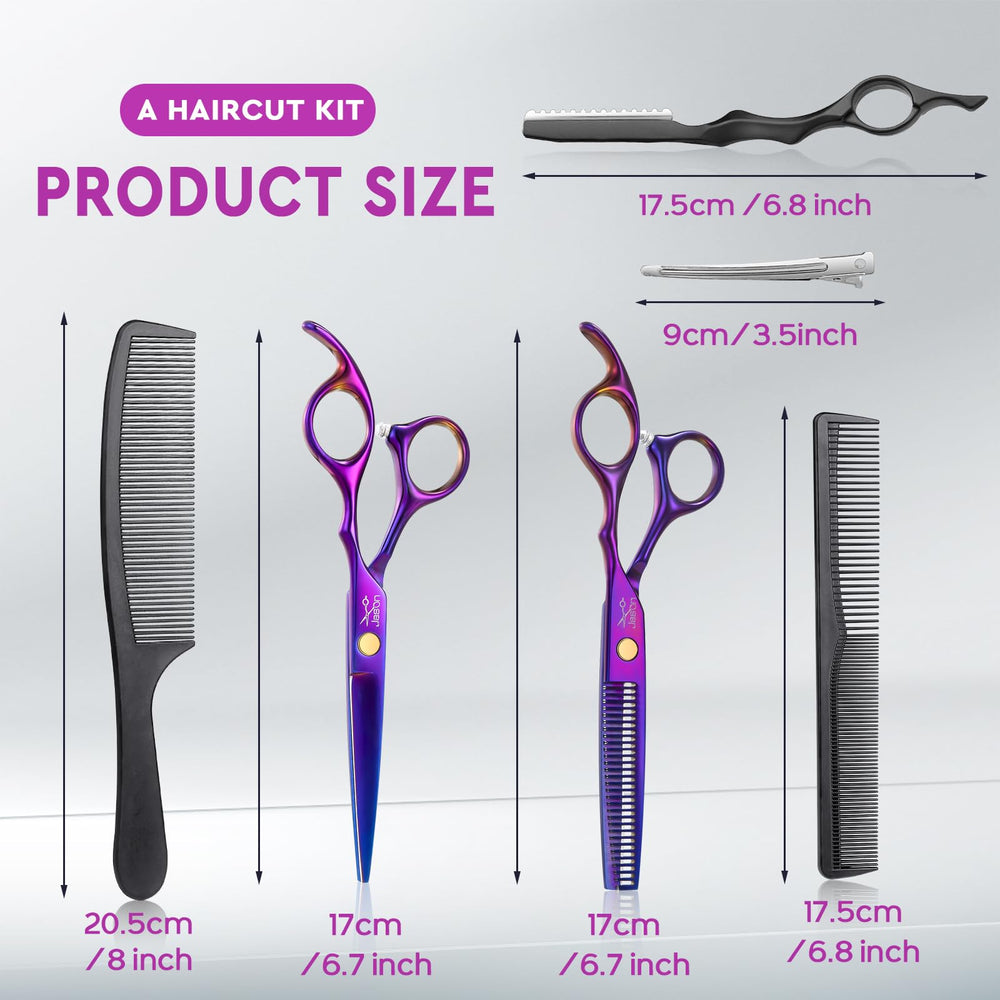 JASON combs aid in sectioning and precise styling during trims