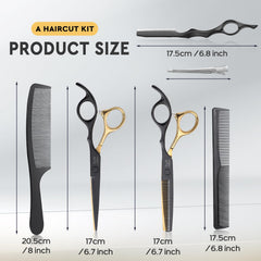 Jason thinning scissors with 30 teeth for texture and blending control.