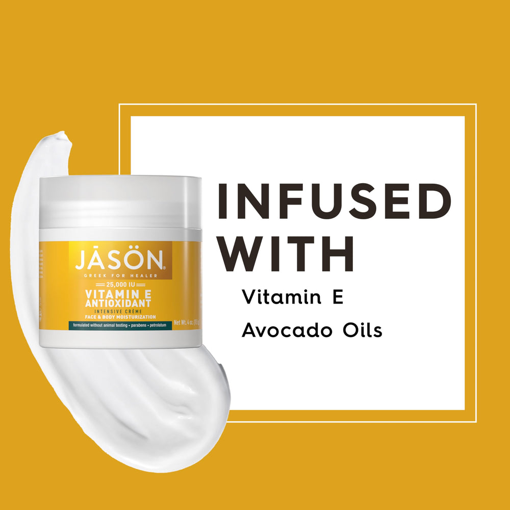 JASON Vitamin E Intensive Creme on body application for everyday moisture