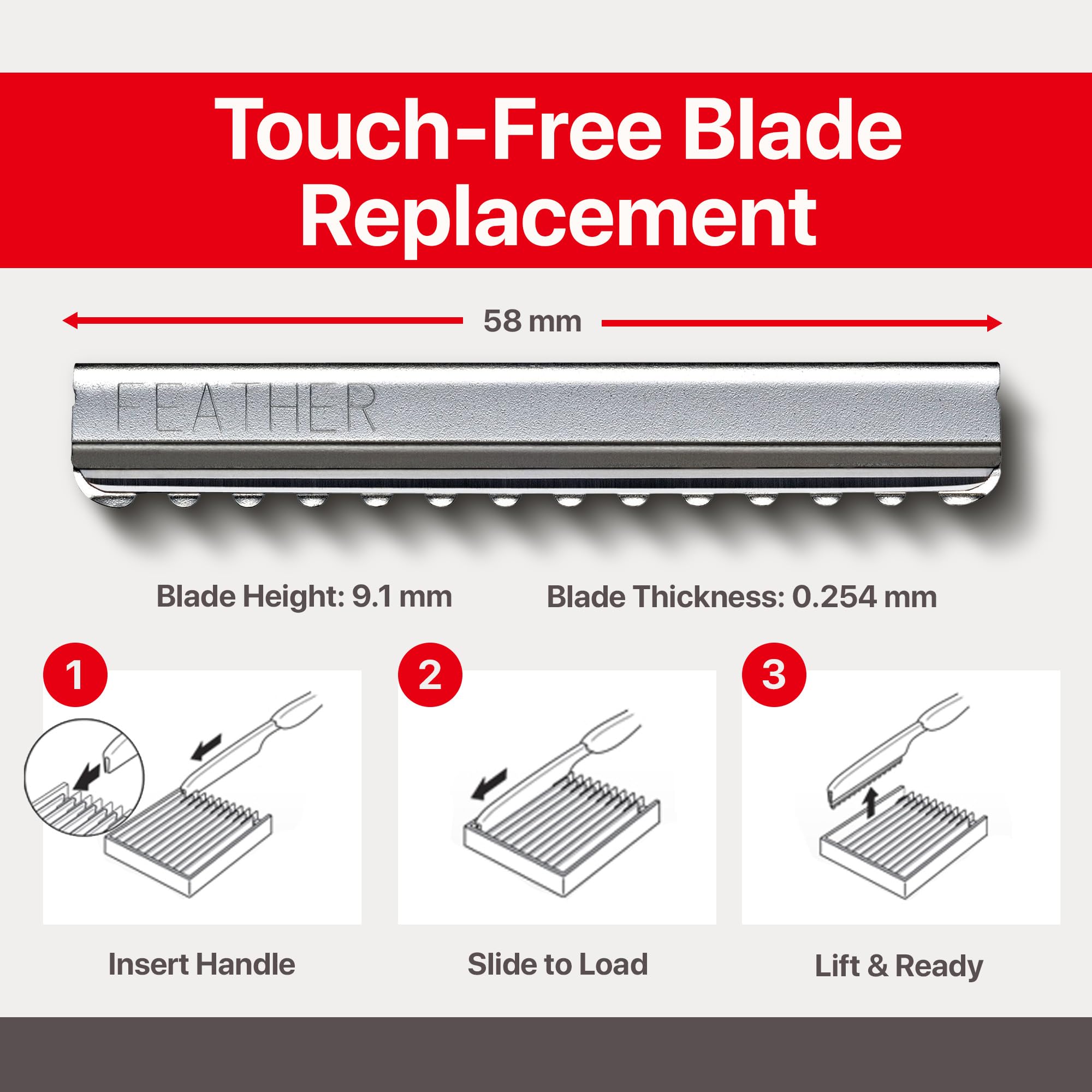 Jatai Feather Styling Razor blades Japanese-made quality delivering durable, precise performance.