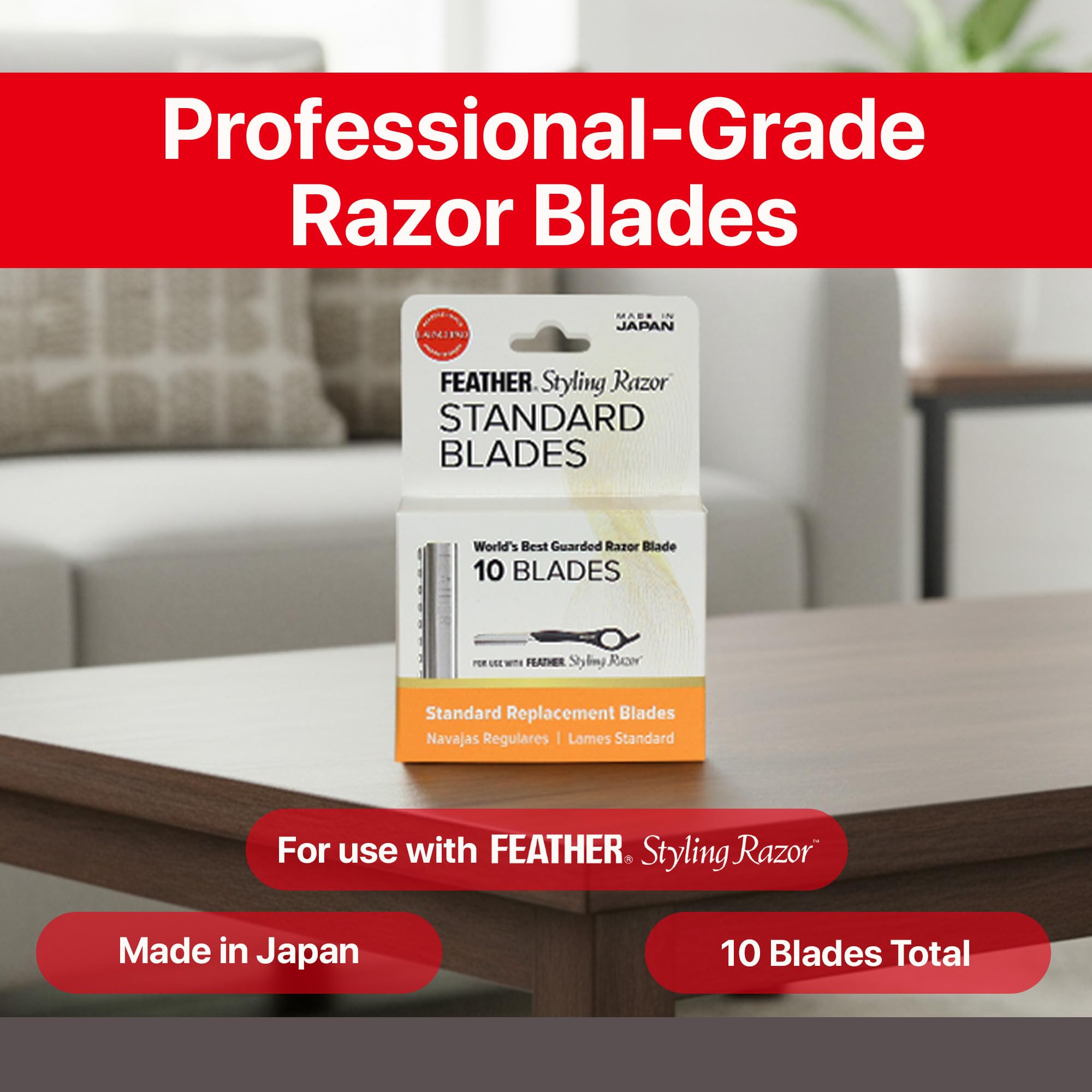 Jatai Feather Styling Razor professional-use image signals salon-grade reliability for consistent finishes