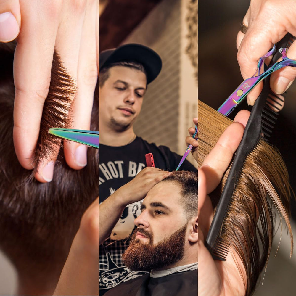 Javenproliu Rainbow includes combs and a leather storage bag for tidy at-home setups.