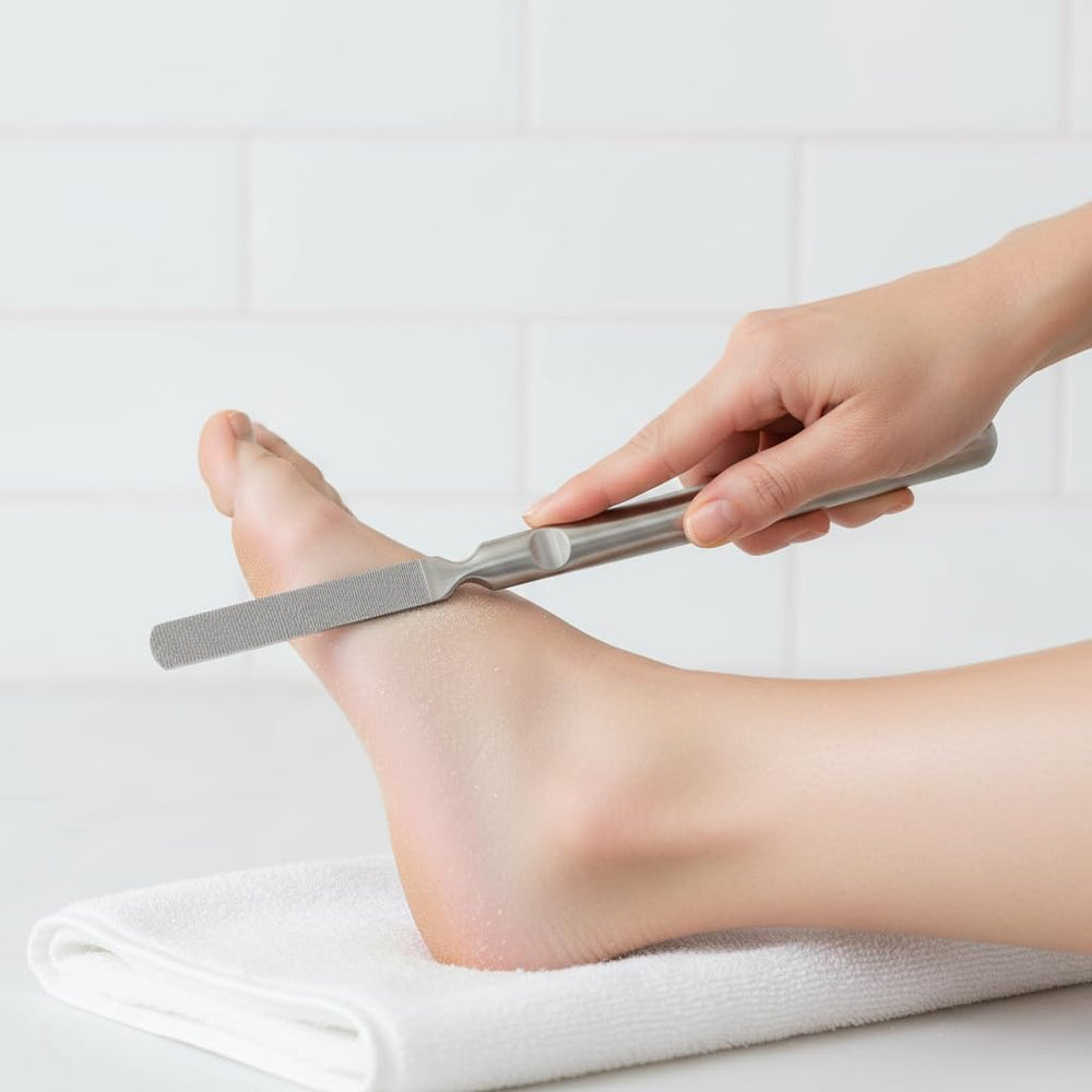 Jaws Podiatry callus grater easy-clean surface for quick sanitization after sessions.