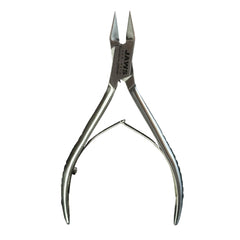 Jaws Podiatry small surgical toe nail clipper close-up highlights precise cutting for thick nails.