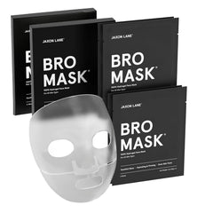 JAXON LANE Bro Mask 4-pack offers convenient, ready-to-use men's skincare.