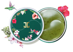 JAYJUN JJ green tea eye patch pack shows cooling, hydrating eye care
