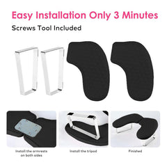Jazalz Tilt ergonomic image shows 15° angle for relaxed shoulders.