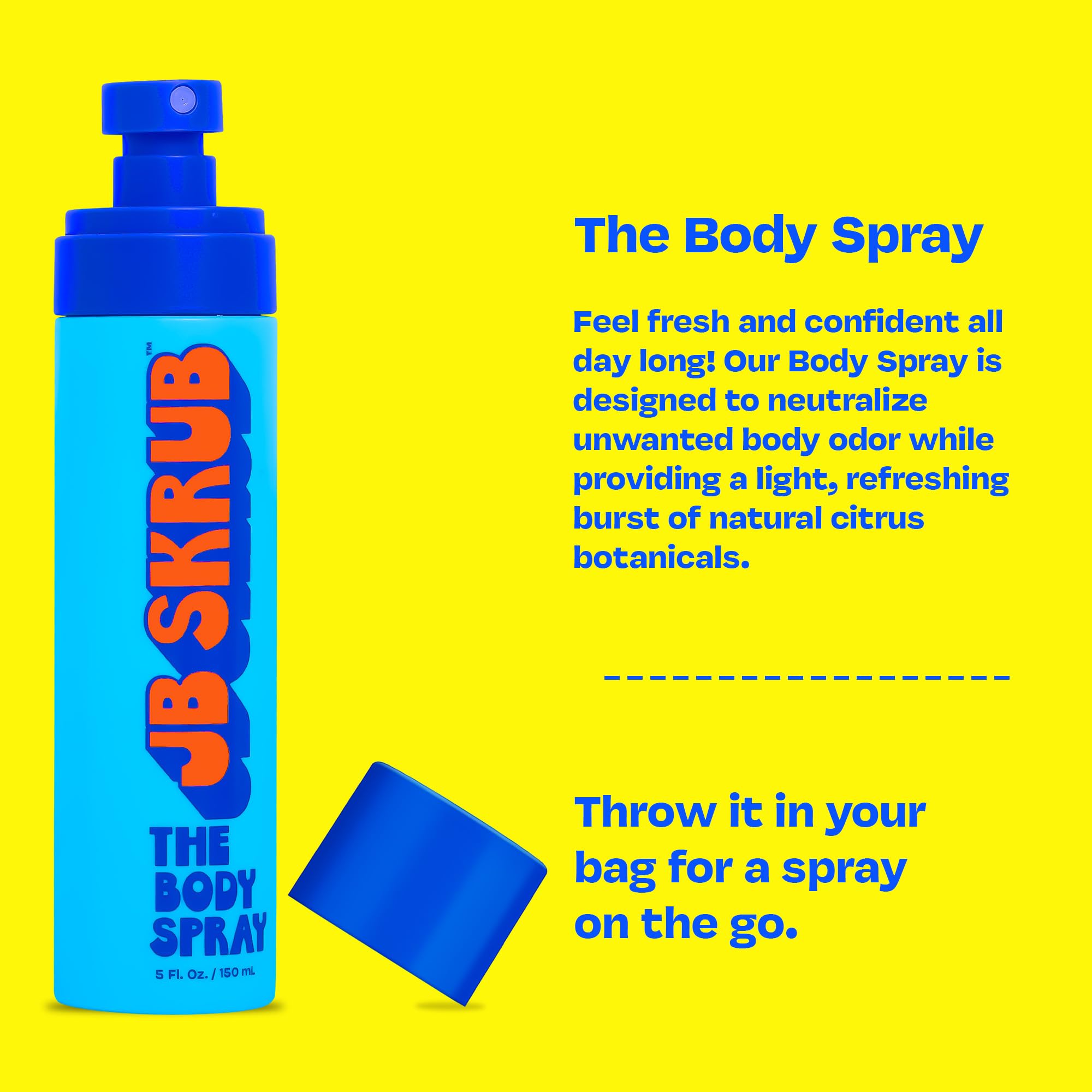 JB SKRUB chia seed odor defense illustration showcases natural odor-fighting ingredients.