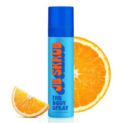 JB SKRUB body spray kids citrus bottle delivers all-day freshness and odor control.