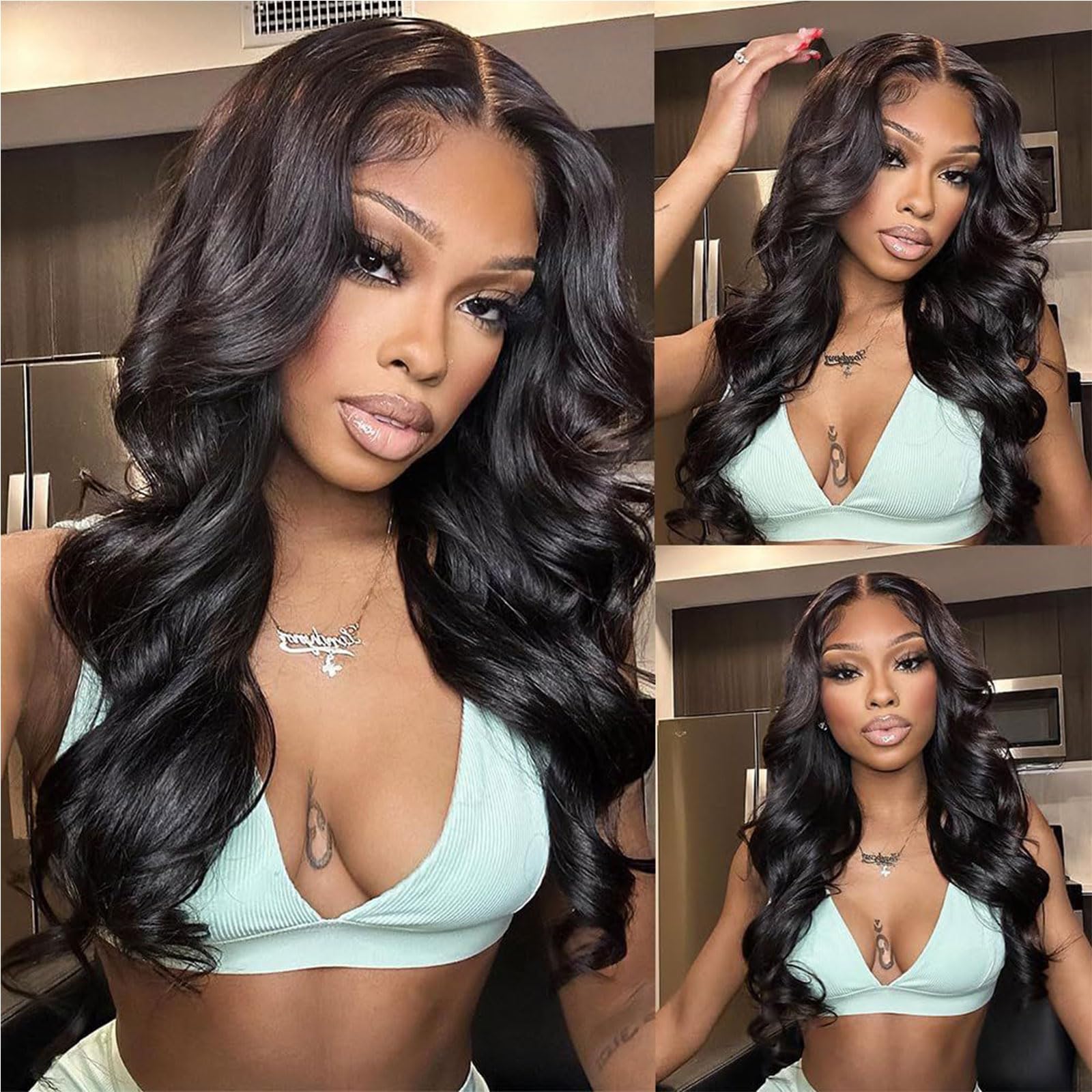 jcoolo V Part Wig occasions like weddings or parties with versatile wear