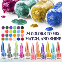 JCOOS 100g base for quick-dry nail polish mixes