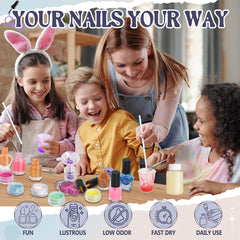 JCOOS 12 empty bottles with brush for personalized colors