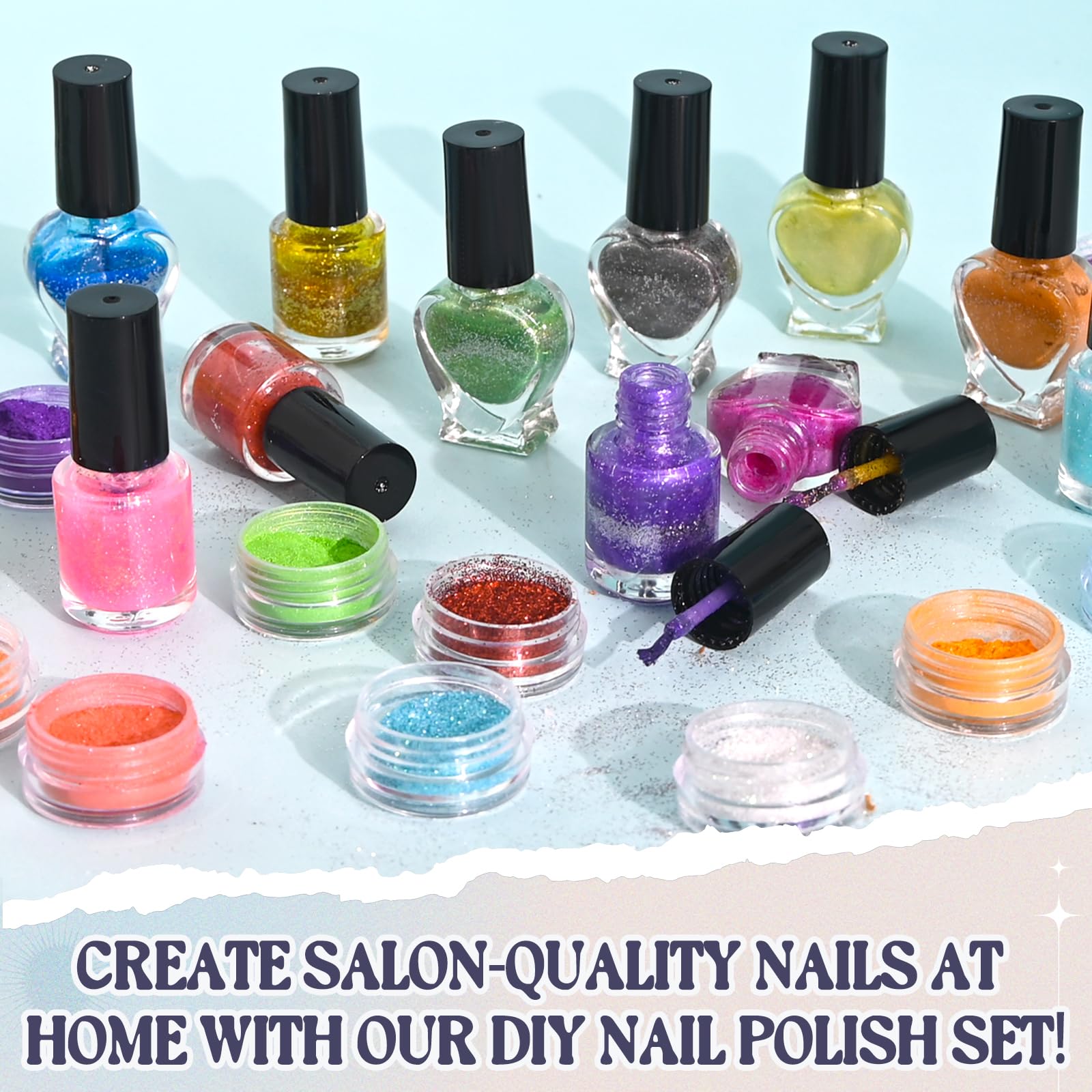 JCOOS easy-cleanup nail art after creative sessions