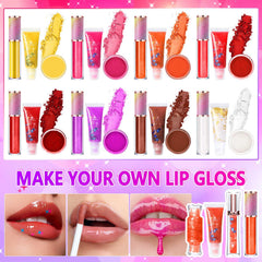 JCOOS lip gloss base (clear) for hydrating, smooth application