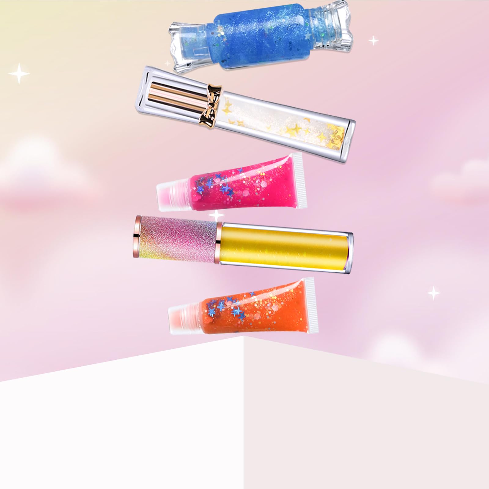 JCOOS jojoba oil for moisturizing shine and lasting wear in lip gloss