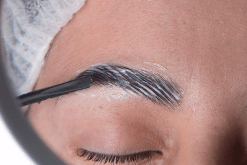 J Denis Eyebrow style-closeup demonstrates long-lasting results for daily wear or special occasions.
