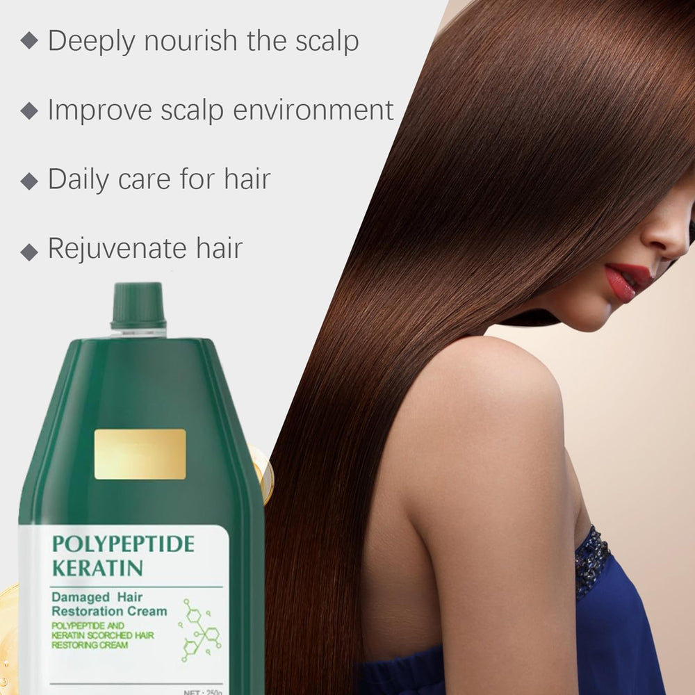 Jeamoen Keratin mask results show smoother, manageable hair after use
