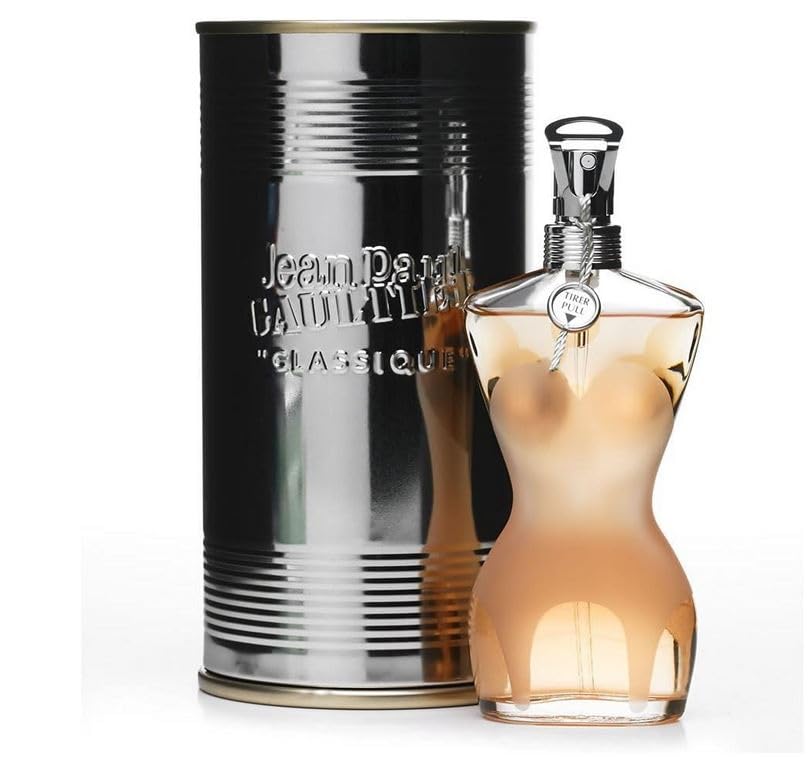 Jean Paul Gaultier Classique fragrance mist application captures light spray for all-day freshness