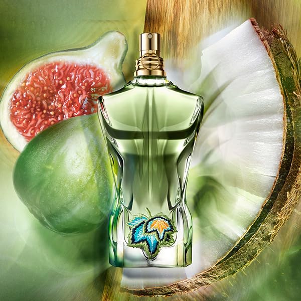Jean Paul Gaultier Le Beau Paradise Garden outer packaging to convey garden inspiration