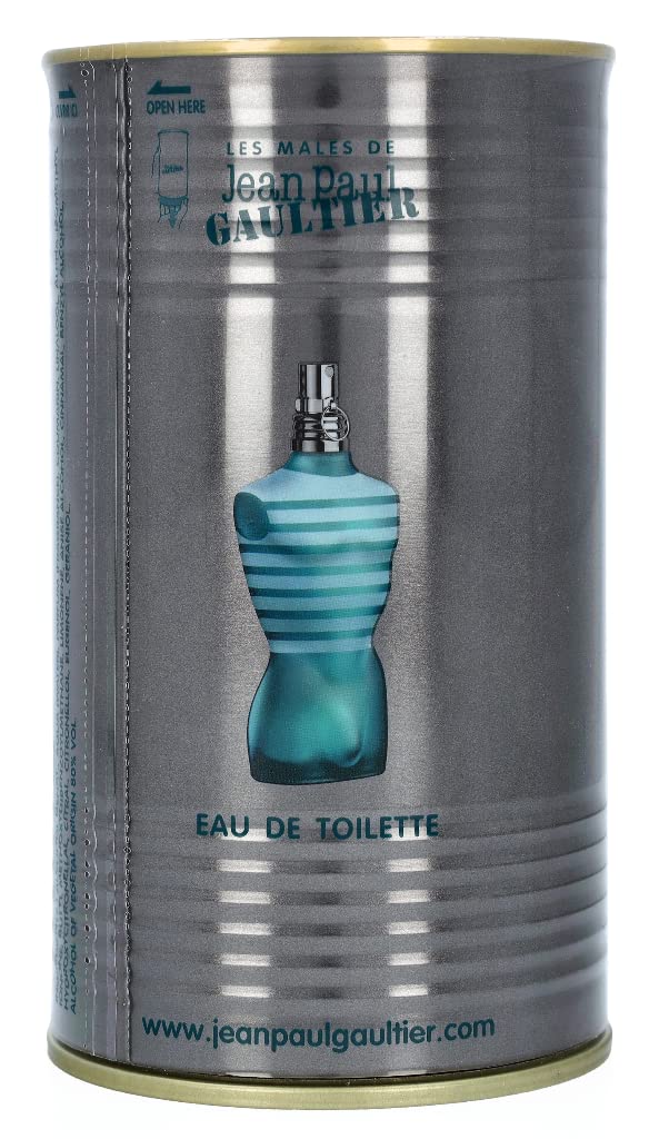 Jean Paul Gaultier Le Male box packaging, premium presentation and gifting appeal.