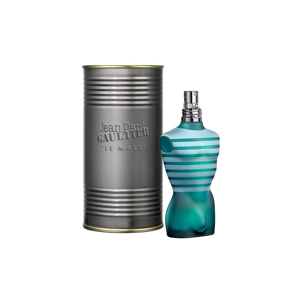 Jean Paul Gaultier Le Male EDT bottle-front view for bold daytime fragrance
