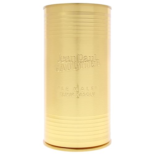 Jean Paul Gaultier Le Male Elixir Absolu Intense notes image highlights amber-woody accord offering versatile day-to-night wear.