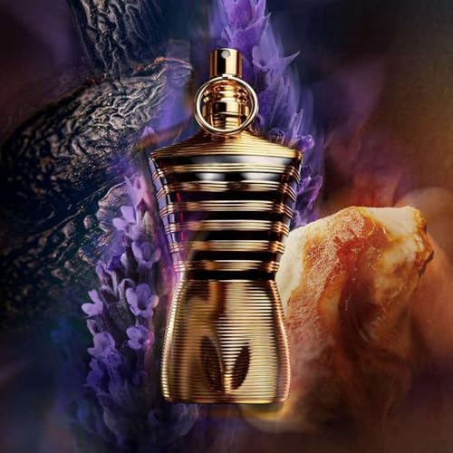 Jean Paul Gaultier Le Male Elixir spray-dispense showcases easy application