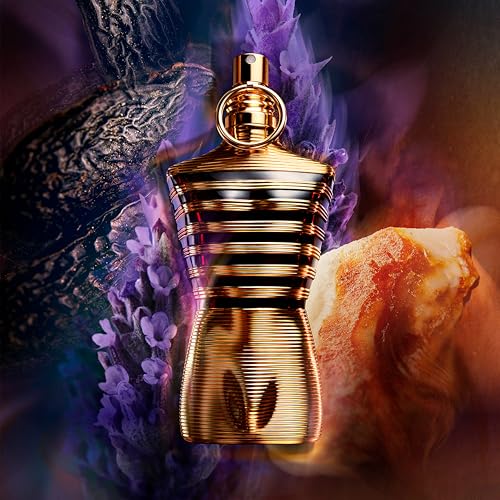Jean Paul Gaultier Le Male Elixir vanilla-note close-up evokes warm scent