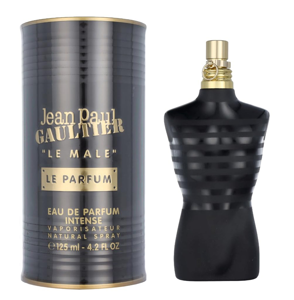 Jean Paul Gaultier Le Male Le Parfum Intense bottle front for evening confidence