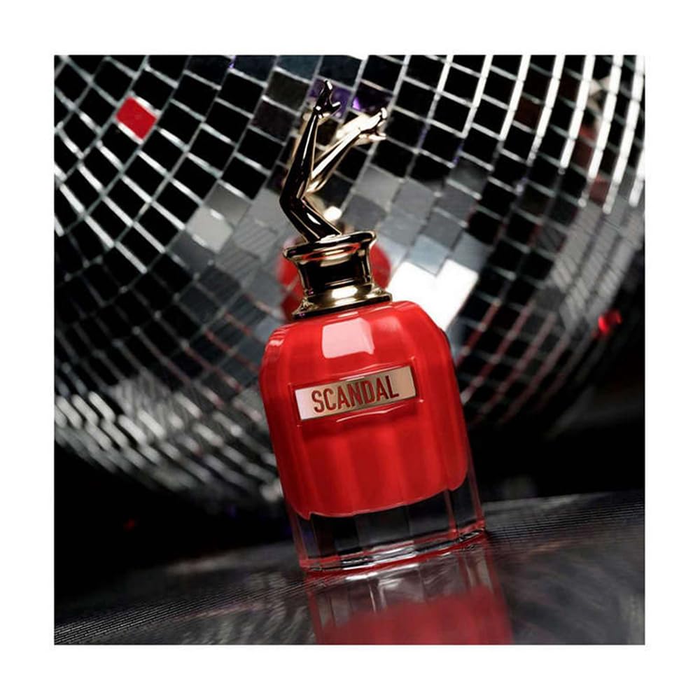 Jean Paul Gaultier Scandal Le Parfum EDP Intense spray cap highlights premium packaging