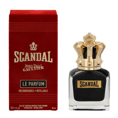 Jean Paul Gaultier Scandal Pour Homme Le Parfum bottle for long-lasting evening fragrance.
