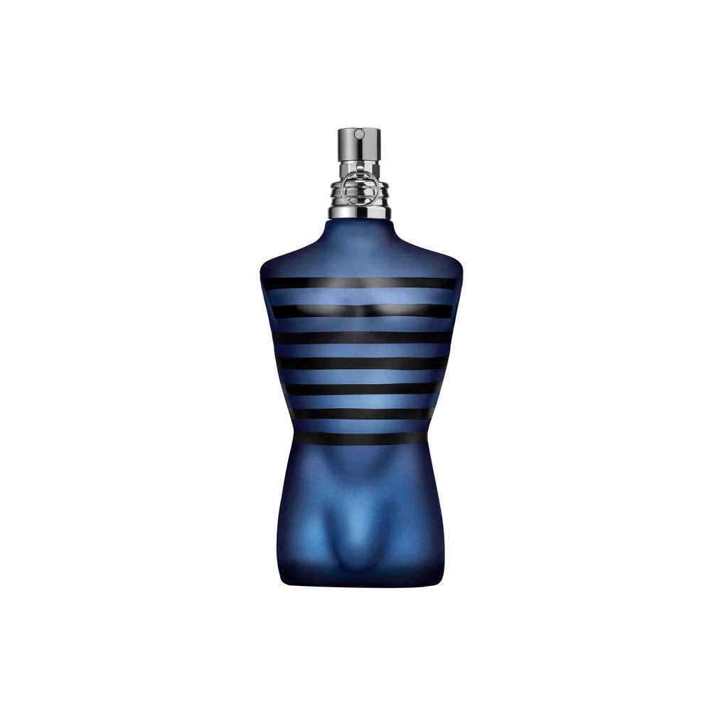 Jean Paul Gaultier Ultra Male base notes with vanilla and amber deliver warmth and staying power.