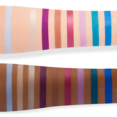 Jeffree Star Mini Controversy palette packaging showcases travel-friendly size for on-the-go use.