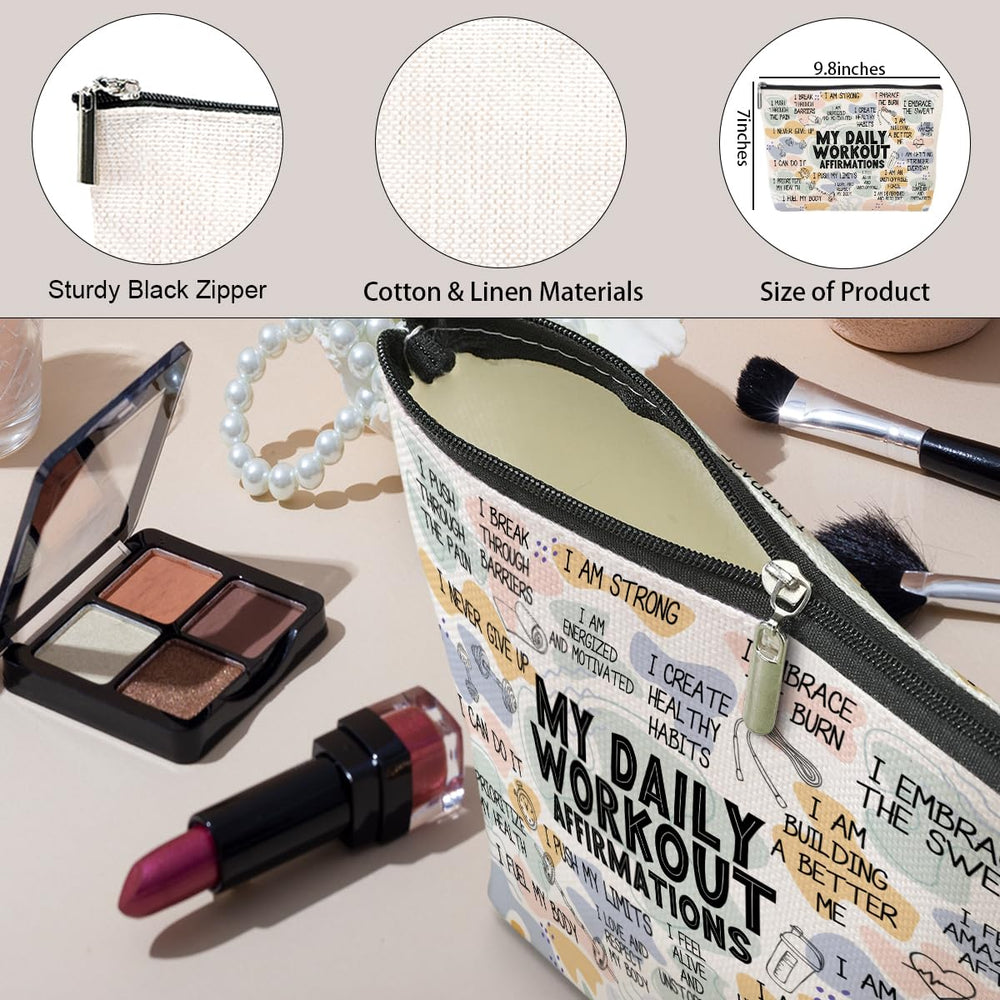 Jeilink bolsa cosméticos pequeña, uso diario y organización simplificada.