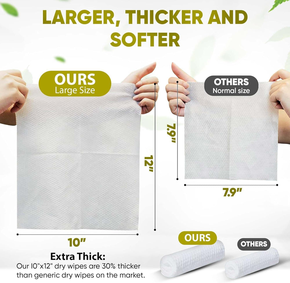 JenMom biodegradable fragrance-free face towels eco-friendly skin-safe option