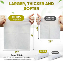 JenMom biodegradable fragrance-free face towels eco-friendly skin-safe option