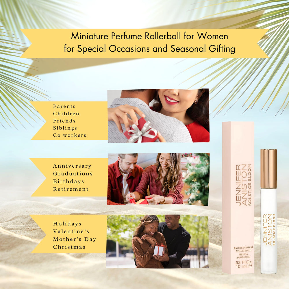Jennifer Aniston Solstice Bloom warm-woods note visual exemplifies lasting trail