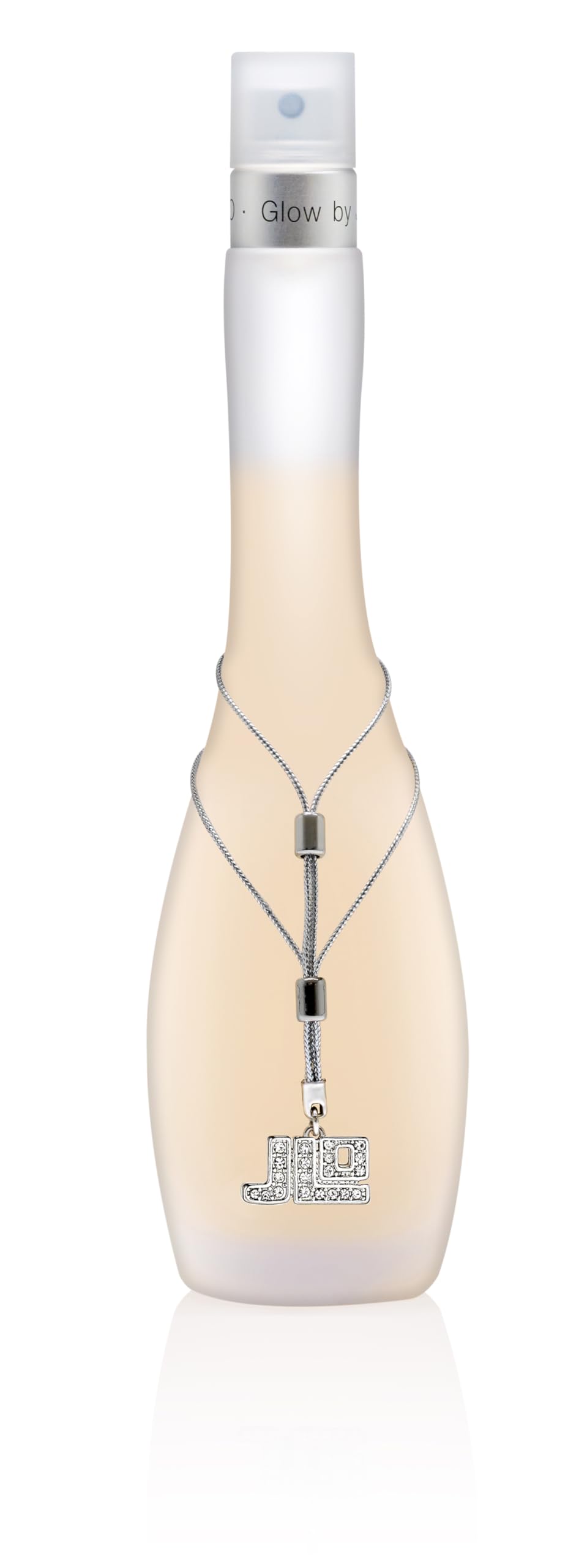 Jennifer Lopez Glow EDT spray bottle featuring a radiant floral-fruit scent for daily wear.