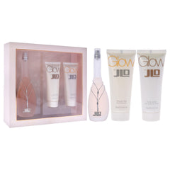Jennifer Lopez Glow shower gel bottle suggests a refreshing cleanse with uplifting aroma